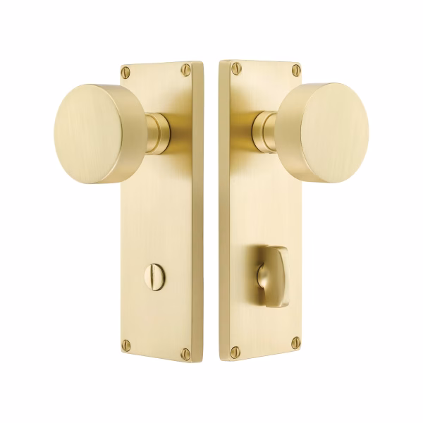 Modern Thumbturn Privacy Non-keyed 3-3/8" C-to-C Sideplate Lock