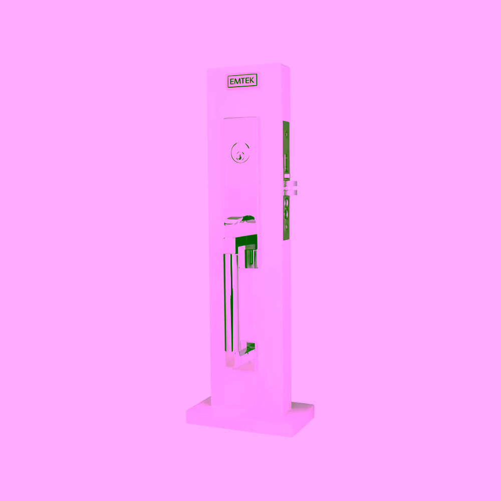 Hercules Smooth Monolithic Mortise Entry Set