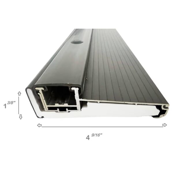 Adjustable full aluminum and compound sill  threshold  for open in door 36”