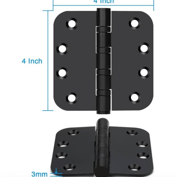 Ball bearings 4”x4” hinges 5/8” radius
