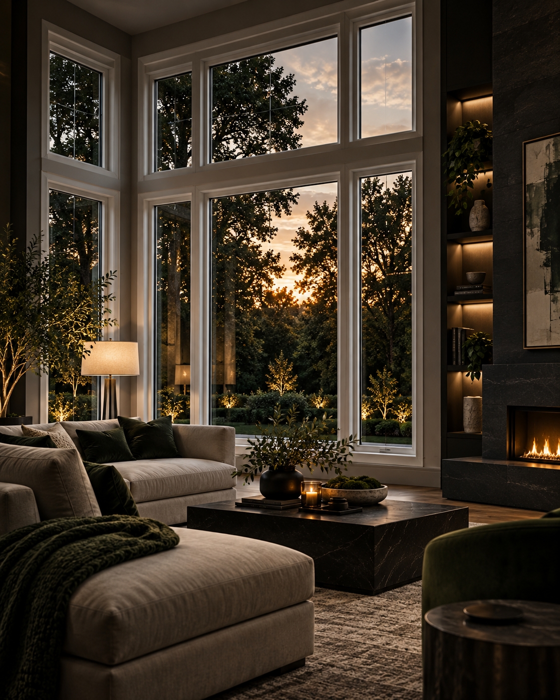 White double-hung window for a Houston Texas home